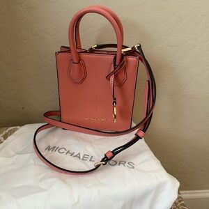 Michael Kors Pink Mini Bag with Structured Design